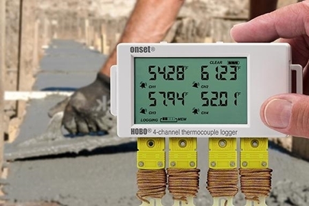 Picture of HOBO Concrete Curing Temperature Data Logger Kit